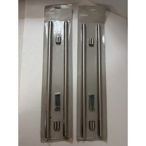 2 Sets LANSA Brushed Nickel Cabinet Drawer Pulls Handles 2 Pack Inc Hardware